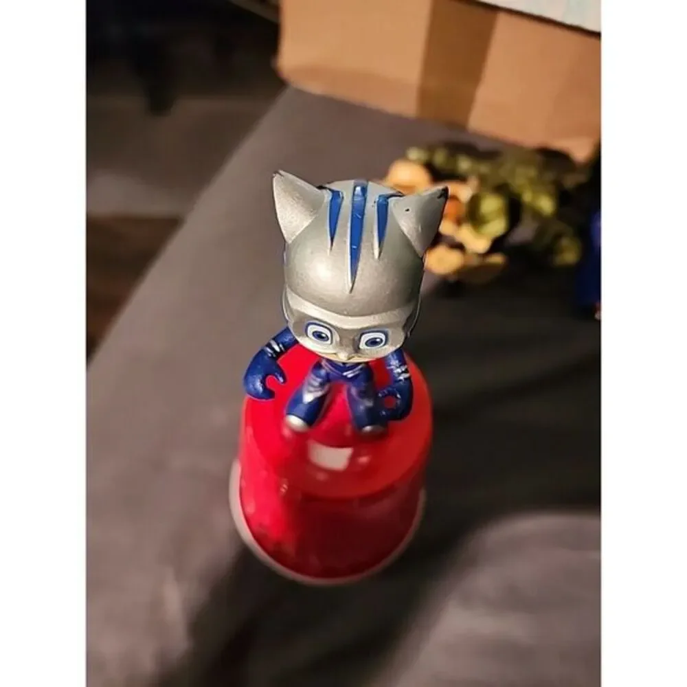 PJ Masks Power Racers: Cat-Car Catboy Action‎ Figure Free Shipping